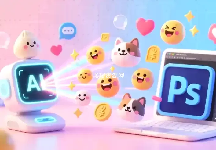 豆包+Photoshop一键生成表情包视频课程