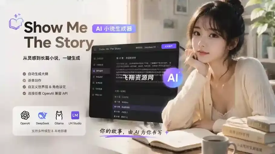 AI小说生成器Show Me The Story